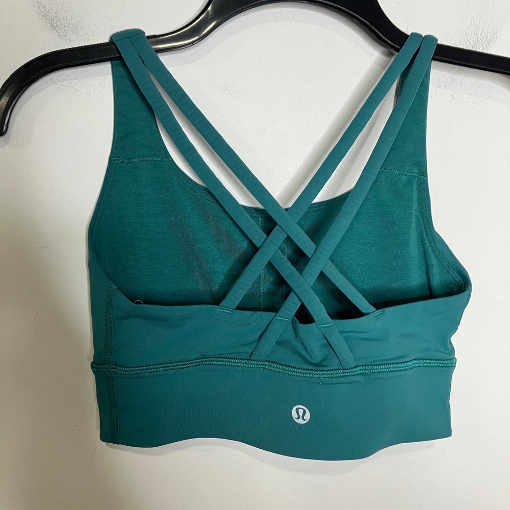 Lululemon energy‎ longline sports bra tread women's size 4 athletic 
Activewear - Picture 4 of 7